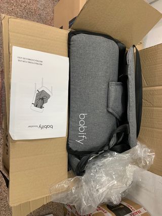 2 en 1 trona de niños para viaje con almacenaje