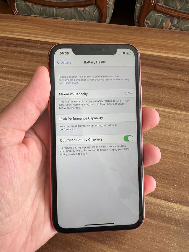 iphone XR 64GB como nuevo 87 % batería 🔋