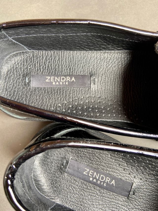 Zapatos negros vestir Zendra