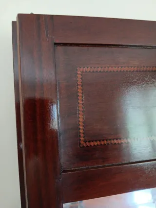 Espejo rectangular madera