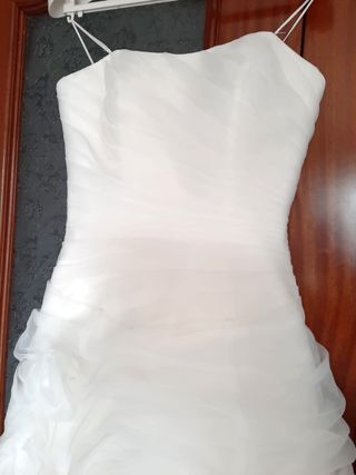 Vestido novia tipo princesa