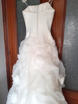 Vestido novia tipo princesa