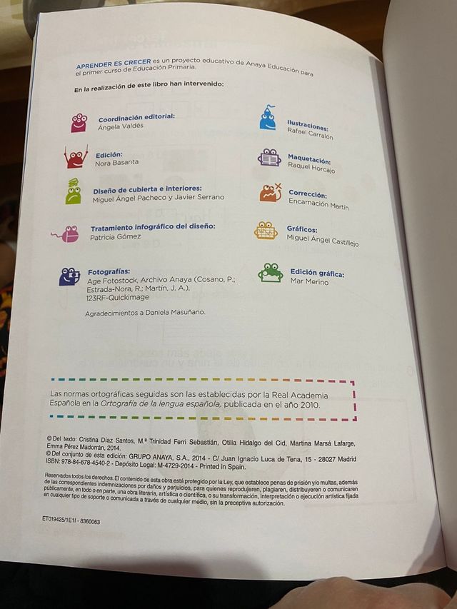 Libro de matematicas 1primaria Anaya