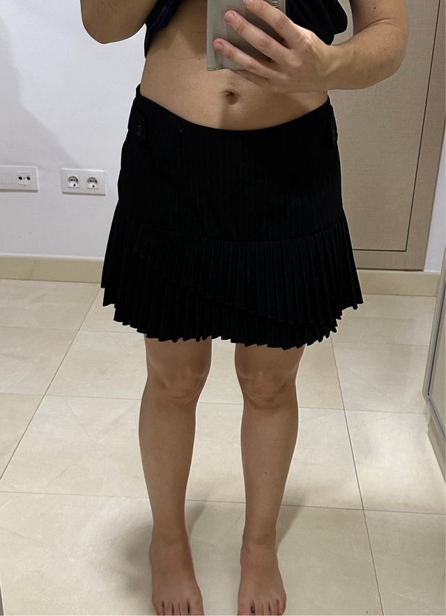 falda tableada naf naf