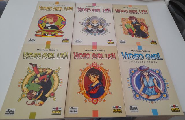 Collezione completa Manga Video Girl Len 1997 1998