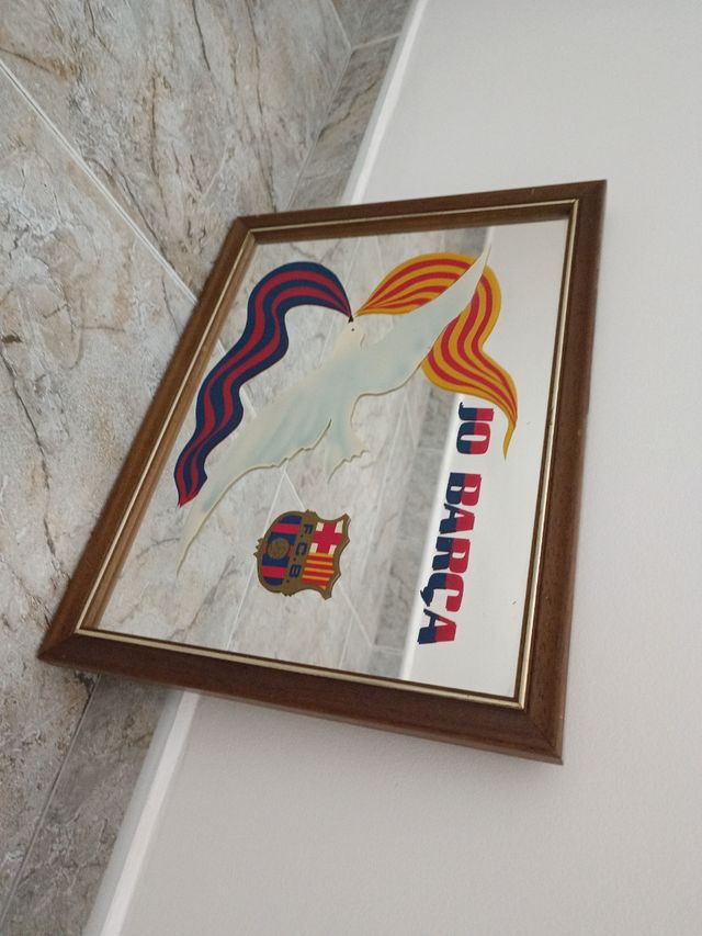 Cuadro espejo barça