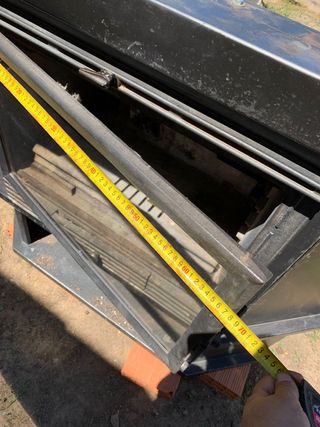 Chimenea Leña esquinera