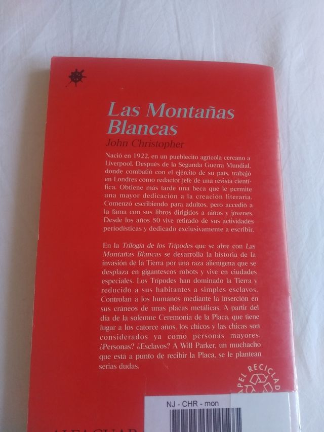 las montañas blancas libro