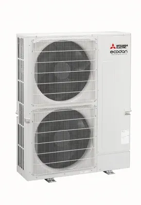 Bomba calor, aire/agua aerotermia exterior Mitsu.