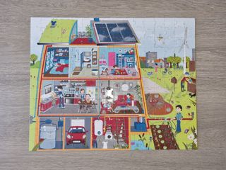 Puzzle niños 6-9 años. 208 piezas. Janod