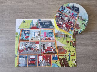 Puzzle niños 6-9 años. 208 piezas. Janod