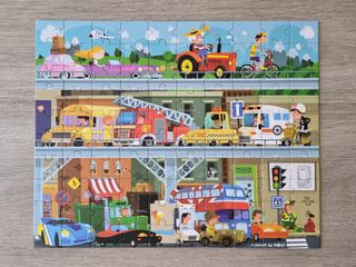 Puzzle niños 5-8 años. 100 piezas. Janod