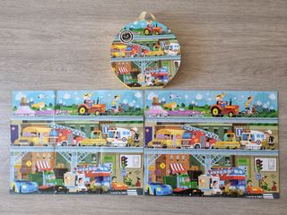 Puzzle niños 5-8 años. 100 piezas. Janod