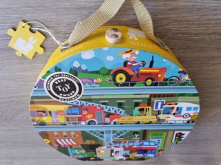 Puzzle niños 5-8 años. 100 piezas. Janod