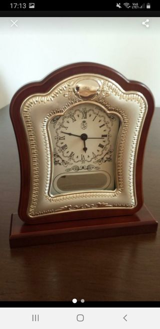 Orologio Cornice Argento