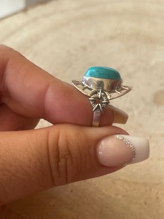 anillo de plata de ley 925