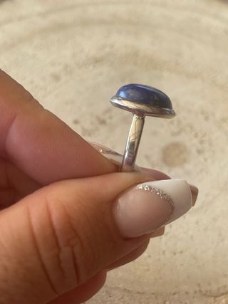 anillo de plata de ley 925