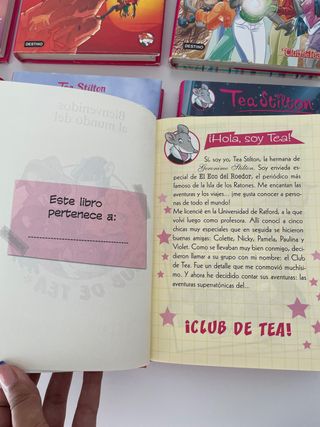 Coleccion saga “Tea Stilton”