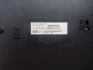 Portátil hp compaq 610