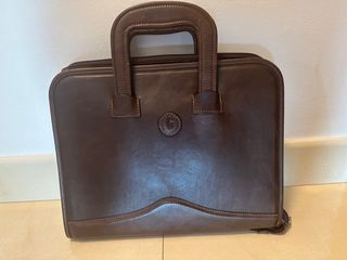 maletín portadocumentos piel