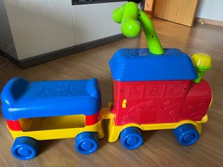 correpasillos tren de aprendizaje con sonidos