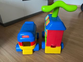 correpasillos tren de aprendizaje con sonidos