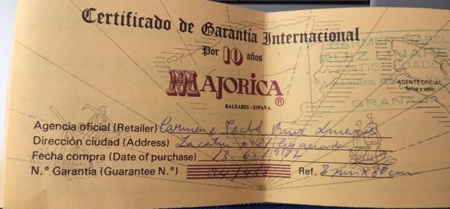 Collana di perle Majorica