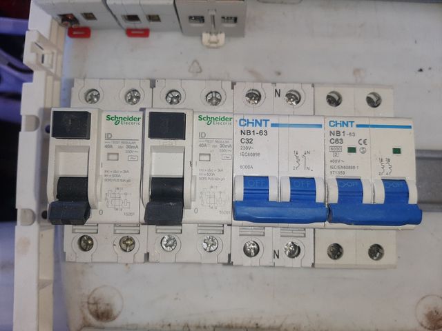 Diferenciales o magnetotermicos