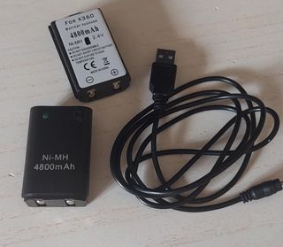 Batterie ricaricabili xbox360 