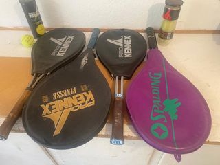 4 Raquetas de tenis 