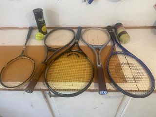 4 Raquetas de tenis 