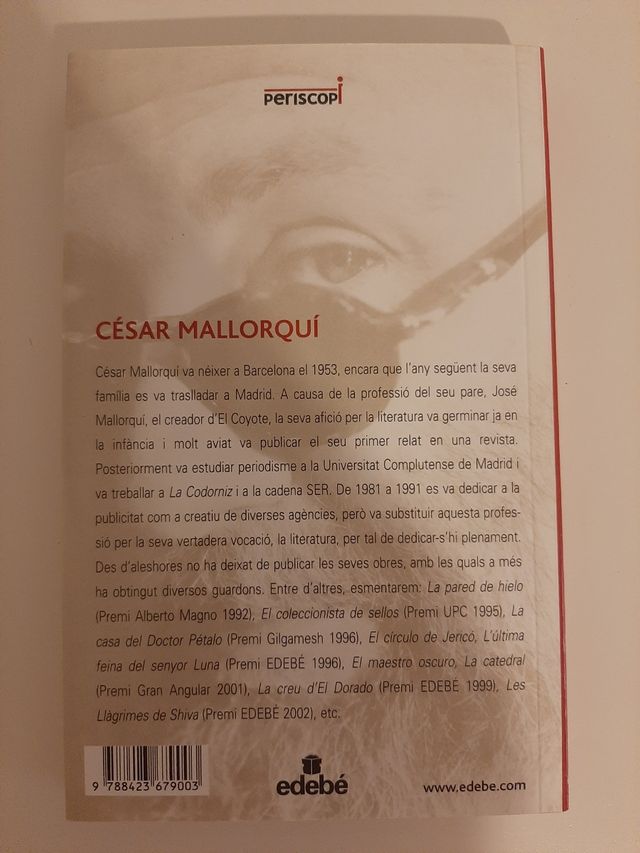 Libro "Les llàgrimes de Shiva"