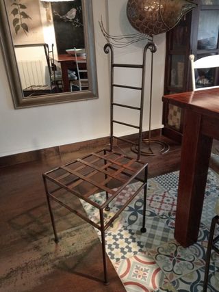 Sillas de  hierro forjado "diseño"