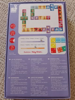 Juego de dominó para niños