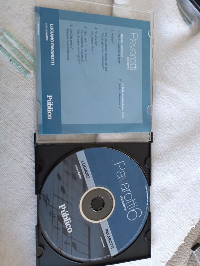 PAVAROTTI 5 CD opera
