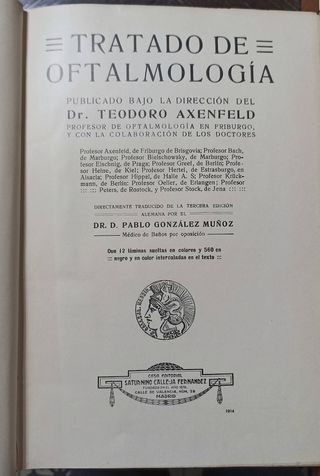 TRATADO DE OFTALMOLOGÍA. (9)