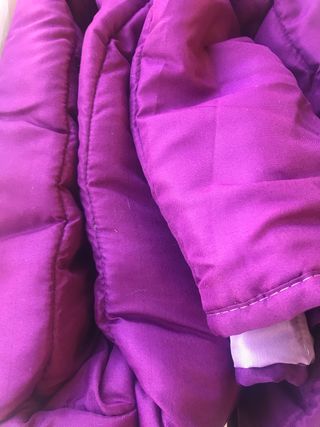 Relleno nórdico de color lila