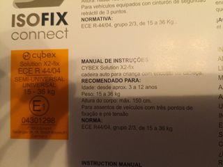 Silla de coche Cybex Grupo 2/3 De 15 a 35kg