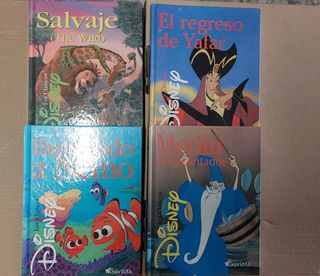 Lote de libros Disney
