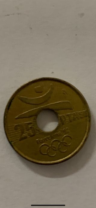 MONEDA 25 PESETAS OLIMPIADAS 92