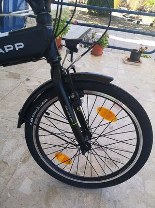 Bicicleta electrica plegable Z101