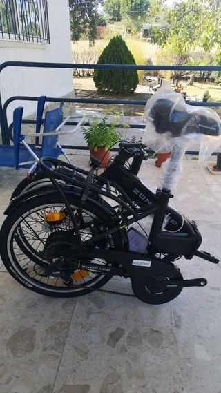 Bicicleta electrica plegable Z101