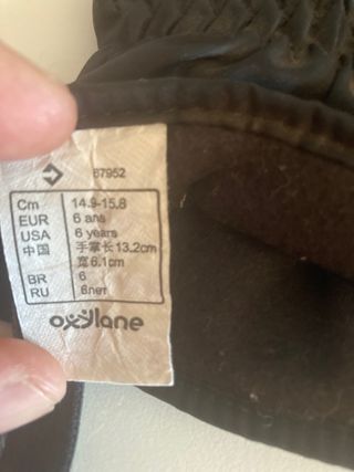 Guantes esquí niño