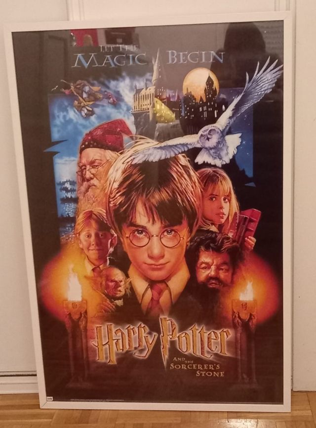 Póster y marco Harry Potter