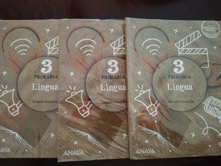 LIBROS LINGUA 3º PRIMARIA. ED. ANAYA