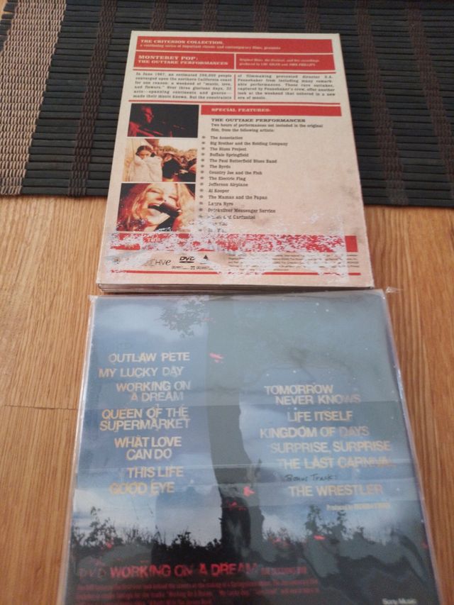 DVDs Rock. U2, Deep Purple, Metallica...