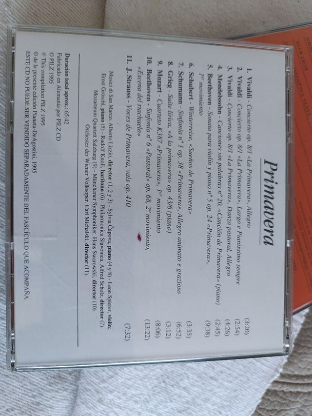 CD musica clásica