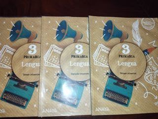 LIBROS LENGUA 3º PRIMARIA. ED. ANAYA