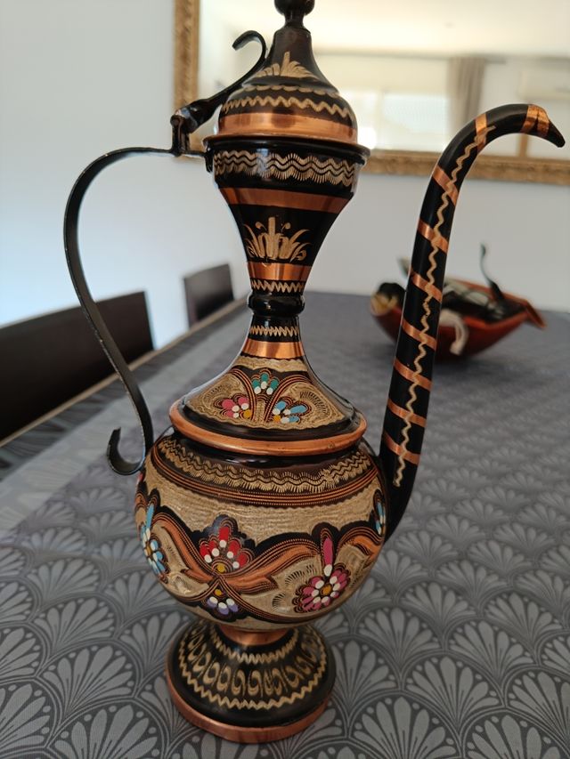 Tetera Portuguesa pintada a mano