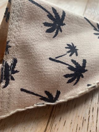 Alpargata estampado palmeras